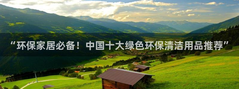 凯发k8娱乐官网最新版本ARGA公司：“环保家居必备！中国十大绿色环保清洁用品推荐”